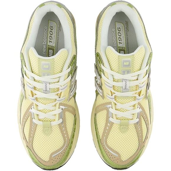 NWT New Balance Men\'s 1906R Yellow / Parchment U1906RND Size 9.5
